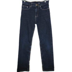 Wonder Nation Girls Jeans 14R Dark Denim Straight Leg
